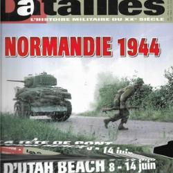 revues batailles n°23 normandie 1944, la tête de pont d'utah beach 8-14 juin, 501e bcc, les guards