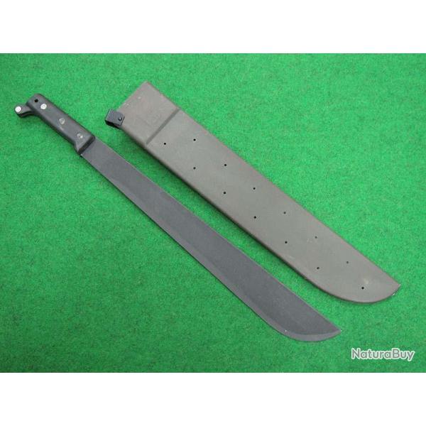 Machette Ontario Military Jungle Machete 18" Acier Carbone + Etui Rigide Made In USA ON18 + ON18P