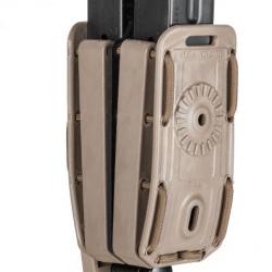 Porte-chargeur double Bungy 8BL TAN pour pistolet automatique - VEGA HOLSTER