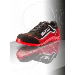 Chaussures de sécurité basses S3 SRC Sparco Teamwork Nitro Noir Rouge