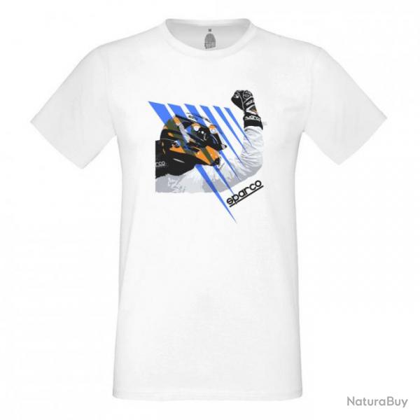 Collection de t shirts Sparco Teamwork 20 designs et coloris au choix Ayrton Senna