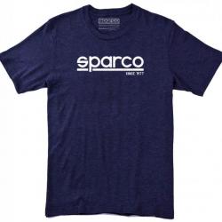 Collection de t shirts Sparco Teamwork 20 designs et coloris au choix Classique bleu
