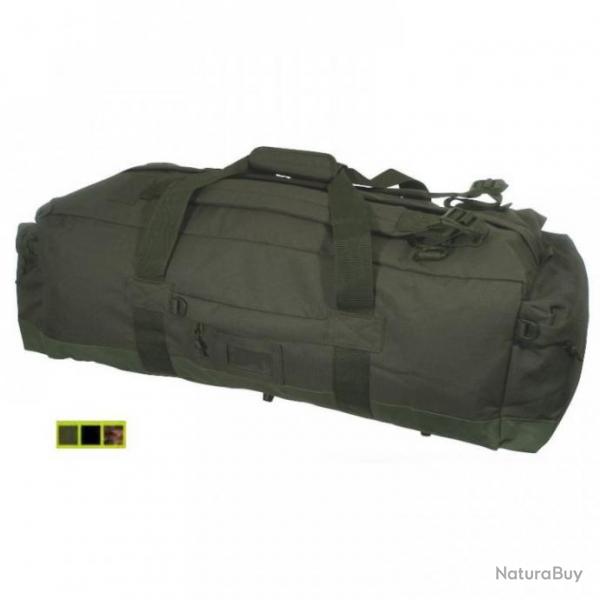 SAC OPERATIONNEL KAKI 80 LITRES - PERCUSSION - Port en position main, bandoullire ou sac  dos