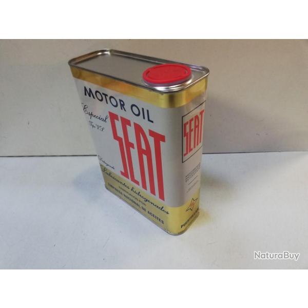 Neuf ! bidon huile MOTOR OIL SEAT Rplique Replica exacta de lata de aceite 2L PRET A MONTER !