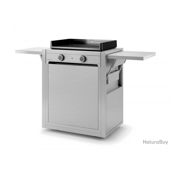 CHARIOT PLANCHA FORGE ADOUR MODERN FERME INOX Plancha Modern 60
