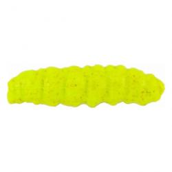 Vers artificels Berkley Gulp! Honey Worm 3.3 cm - Par 18 - Chartreuse