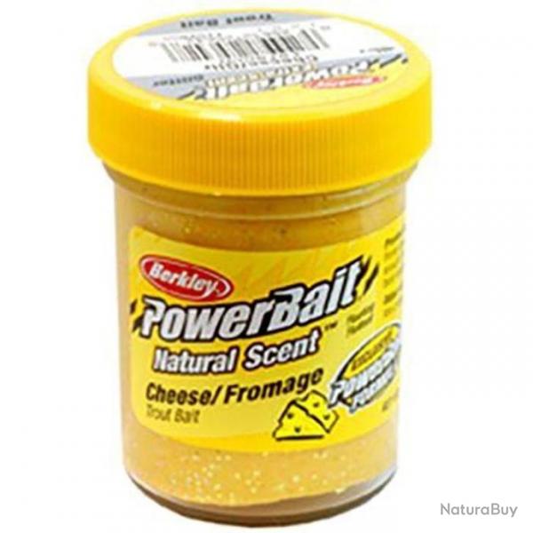 Pte  truite Berkley PowerBait Natural Scent Trout Bait Fromage / Gl - Fromage / Sherbet