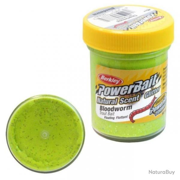 Pte  truite Berkley PowerBait Natural Scent Trout Bait Fromage / Gl - Ver / Chartreuse