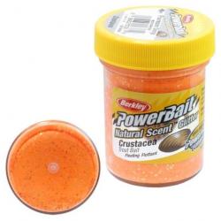 Pâte à truite Berkley PowerBait Natural Scent Trout Bait Fromage / Gl - Crustacé / Fluo Orange