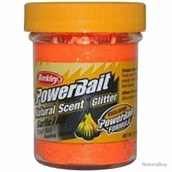 Pte  truite Berkley PowerBait Natural Scent Trout Bait Fromage / Gl - Ail / Fluo Orange