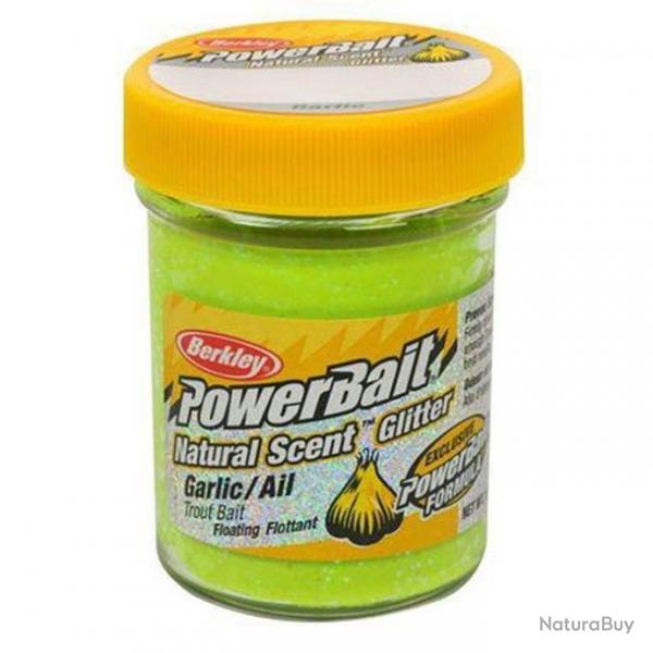 Pte  truite Berkley PowerBait Natural Scent Trout Bait Fromage / Gl - Ail / Sunshine Yellow