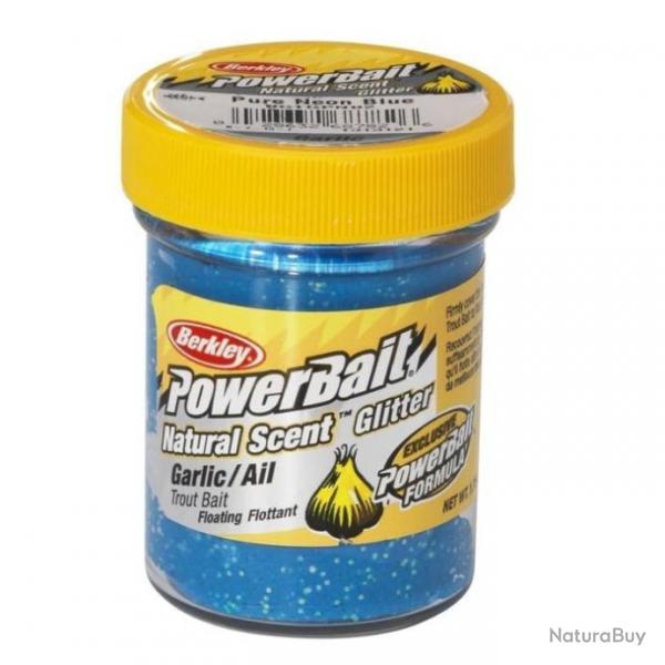 Pte  truite Berkley PowerBait Natural Scent Trout Bait Fromage / Gl - Ail / Blue