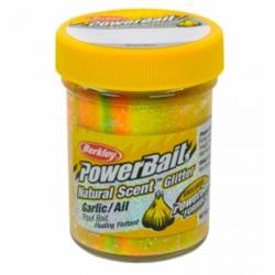 Pâte à truite Berkley PowerBait Natural Scent Trout Bait Fromage / Gl - Ail / Rainbow
