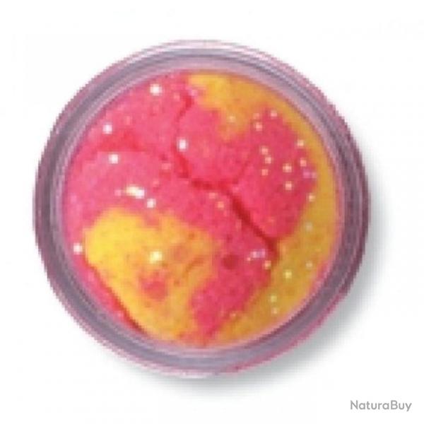 Pte a truite Berkley PowerBait Glitter Turbo Dough Bubblegum - Pink Lemonade