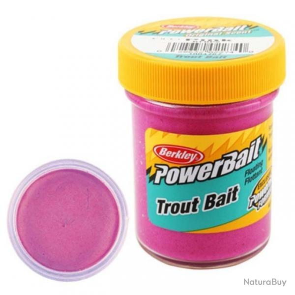 Pte  truite Berkley PowerBait Biodegradable Trout Bait Pink - Pink