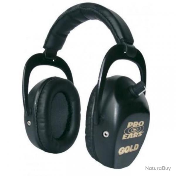 Casque anti-bruit lectronique Pro Ears Stalker Gold - Noir