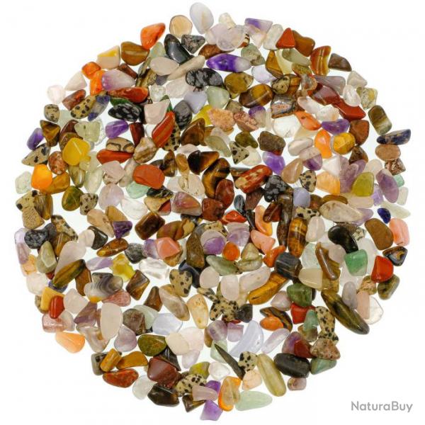 Lot de pierres roules - Mlange Afrique - 1  1.5 cm - 800 g
