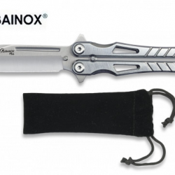 Couteau PAPILLON fantaisie Chrome Elegance lame de 9.6 cm