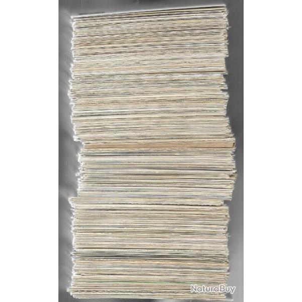 lot de 1000 cartes postales modernes 600 france/400 tranger diffrentes , type drouille pour moi !