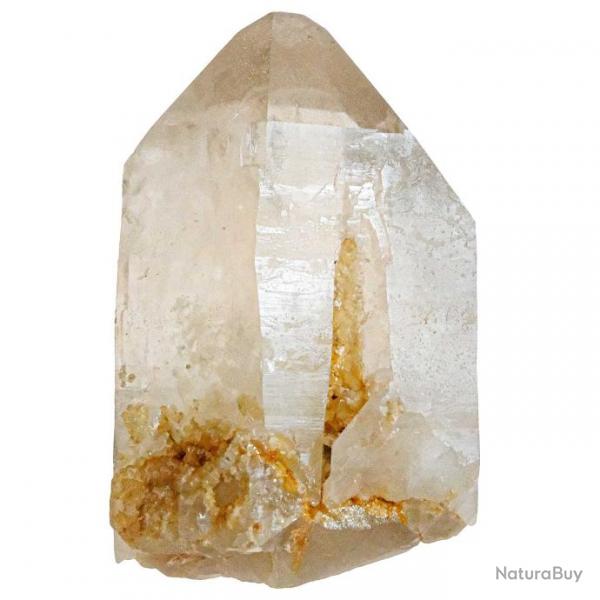 Pointe brute de citrine naturelle - 367 grammes