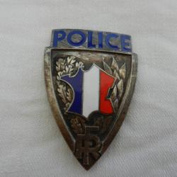 Ancien insigne de Police Nationale pour casque genre Petitcollin