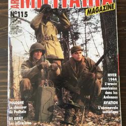 MILITARIA N°108 115 ARDENNES HIVER 44/ LES INFIRMIERES US ARMY/ AVIATION SOVIETIQUE/ INSIGNES