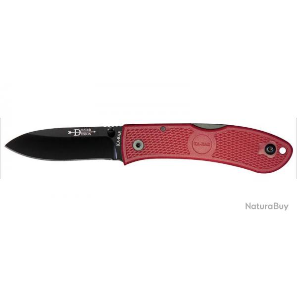 KA-BAR - KA4062RD - DOZIER FOLDING HUNTER ROUGE