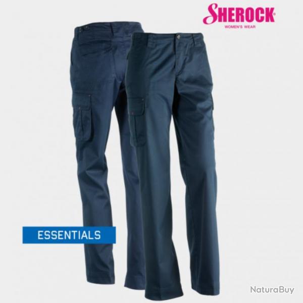 Pantalon dperlant ajustable pour femme HEROCK Athena Bleu 34