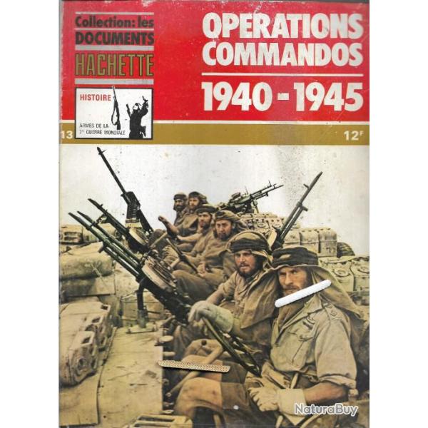 les documents hachette n13 , oprations commandos 1940-1945 dfraichi