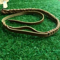 Fouet Taureau En Cuir Marron Fait Main – 10+ Pieds – Occasion