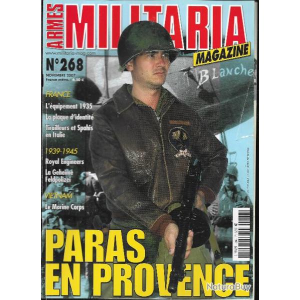 Militaria magazine 268 puis diteur, paras ren provence, vietnam marine corps, geheime feldpoli
