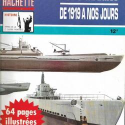 sous-marins de 1919 à nos jours (1977) les documents hachette n° 4