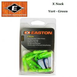 EASTON Encoches intérieures X Nocks 12 Pack Vert