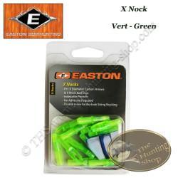 EASTON Encoches intérieures X Nocks 12 Pack Vert