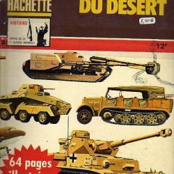 les documents hachette n° 10. la guerre du désert . Afrikakorps .
