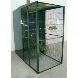 Volière de jardin 2x1x2m cage oiseau perruche voliere inseparable voliere canari cielterre-commerce