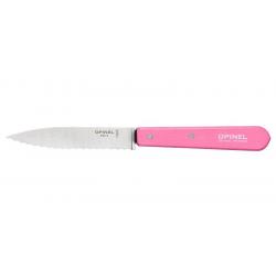 OPINEL - OP002036 - OFFICE CRANTÉS ACIDULÉS N°113 - LAME 96MM - MANCHE HÊTRE FUCHSIA- PAR 6