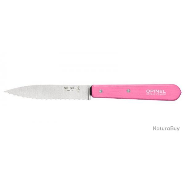 OPINEL - OP002036 - OFFICE CRANTS ACIDULS N113 - LAME 96MM - MANCHE HTRE FUCHSIA- PAR 6