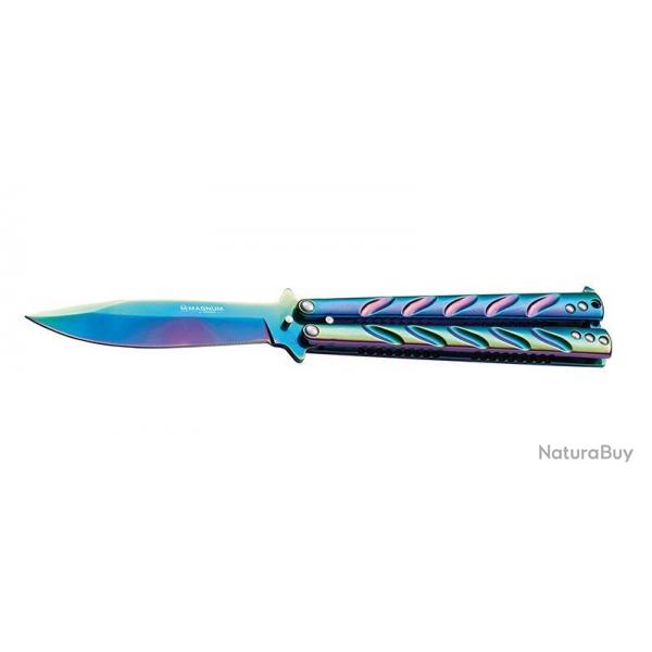 BOKER MAGNUM - 06EX401 - BALISONG RAINBOW