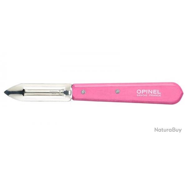 OPINEL - OP002038 - COUTEAU PLUCHEUR N115 - LAME 60MM - MANCHE FUCHSIA- PAR 6