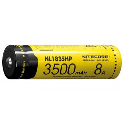 NITECORE - NCNL1835HP - ACCUS LI-ION 18650 HIGH DISCHARGE - 3500MAH - 3,7V - 12,6WH