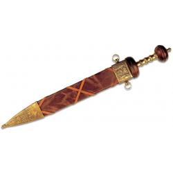 DENIX ÉPÉE  RÉPLIQUE Épée romaine avec fourreau, garniture en bois et laiton SPÉCIAL COLLECTIONNEURS
