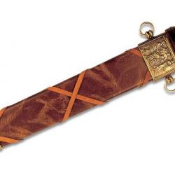 DENIX ÉPÉE  RÉPLIQUE Épée romaine avec fourreau, garniture en bois et laiton SPÉCIAL COLLECTIONNEURS