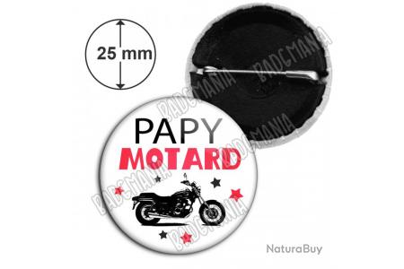 Fantaisie Vetements Harley Fond Noir Pins Argente mm Je Suis Un Papy Motard Humour Idee Cadeau Homme Grands Parents Anniversaire Fete Pins Bouton Epinglette Jactim Org My