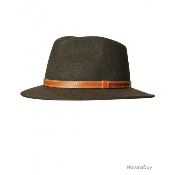 Chapeau de chasse Srmland brun (Couleur: Brun, Taille: L)