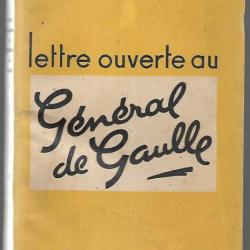 lettre ouverte au général de gaulle de jacques gugenheim + histoire magazine dossier de gaulle