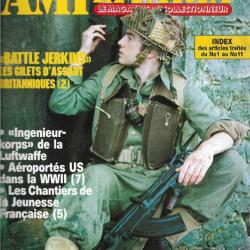 amilitaria n°12 battle jerkins gilets d'assaut britannique, chantiers de la jeunesse (5) ,paras us(7
