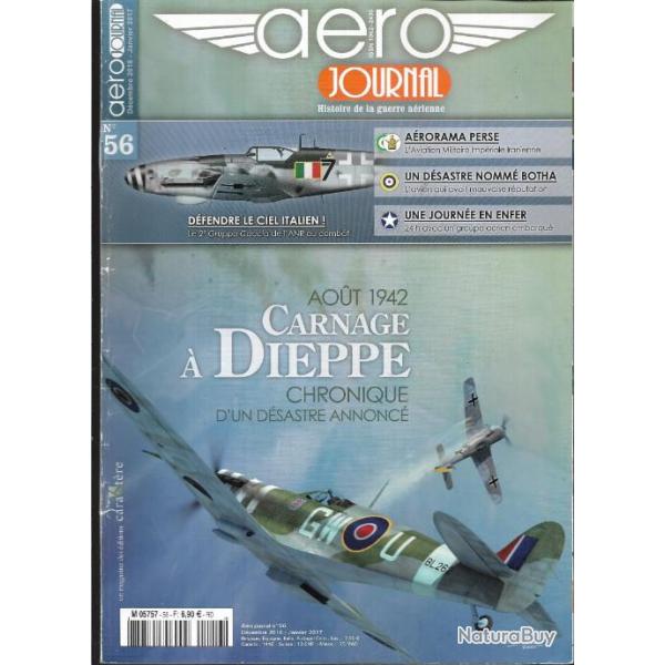 arojournal n56 nouvelle version, aout 1942 carnage  dieppe, aviation italienne, le botha