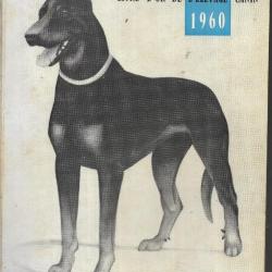 le livre d'or de l'élevage canin 1960 crépin leblond supplément à la vie canine n°85 de janvier 1960