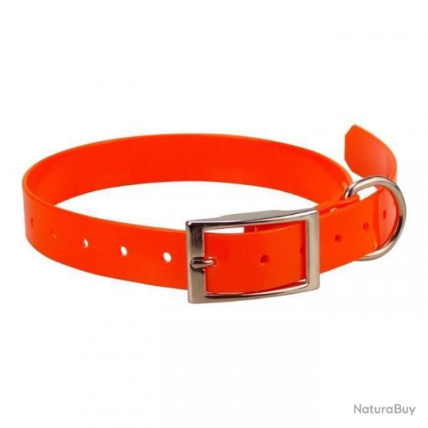 collier rechange 25 x 68 cm Orange pour garmin DC50/T5/TT10/TT15 - jokidog